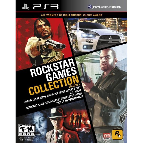 Rockstar Games Collection Edition PS3 4 JOGOS Pronta Entrega - DU